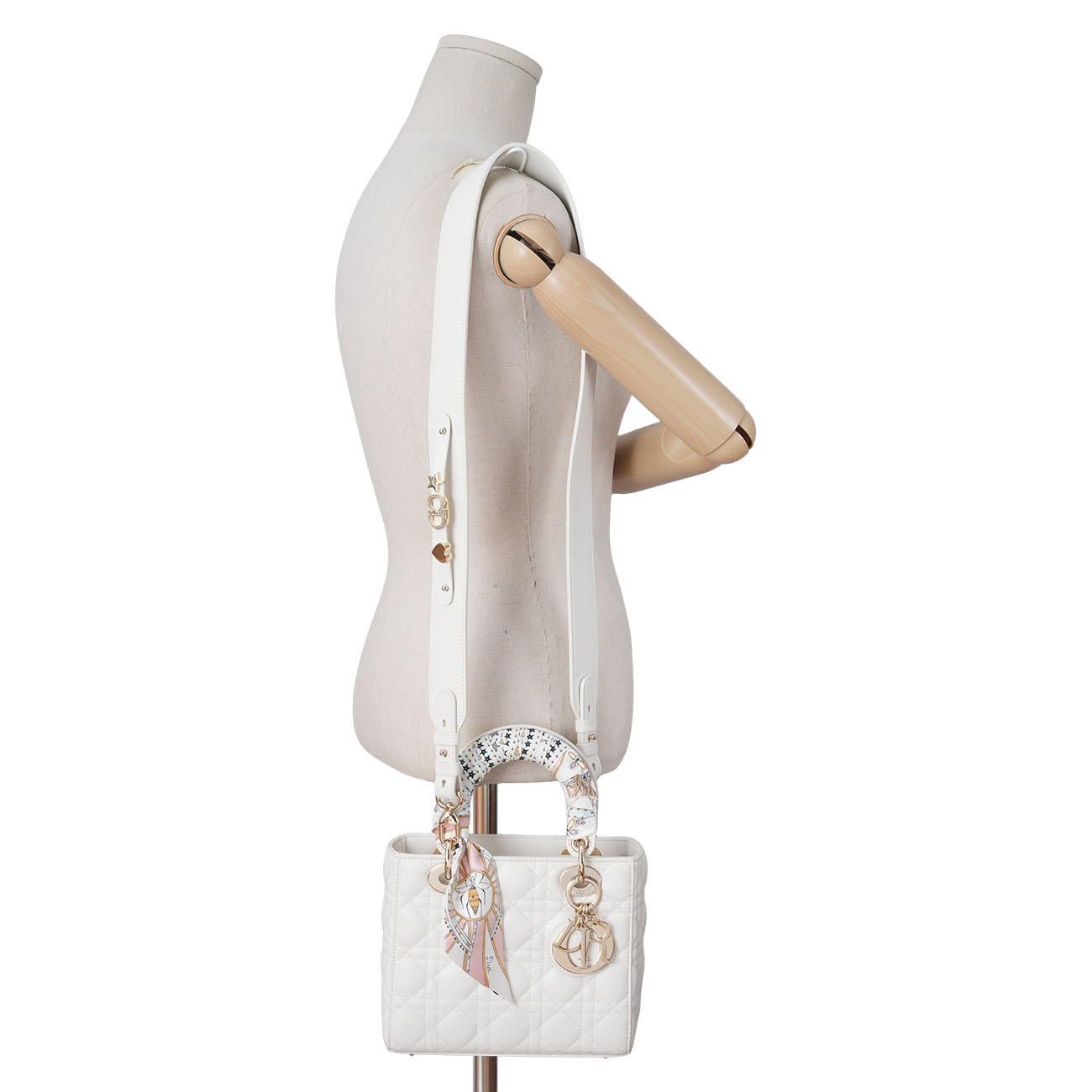 CHRISTIAN DIOR(USED)디올 레이디디올 스몰 & 트윌리